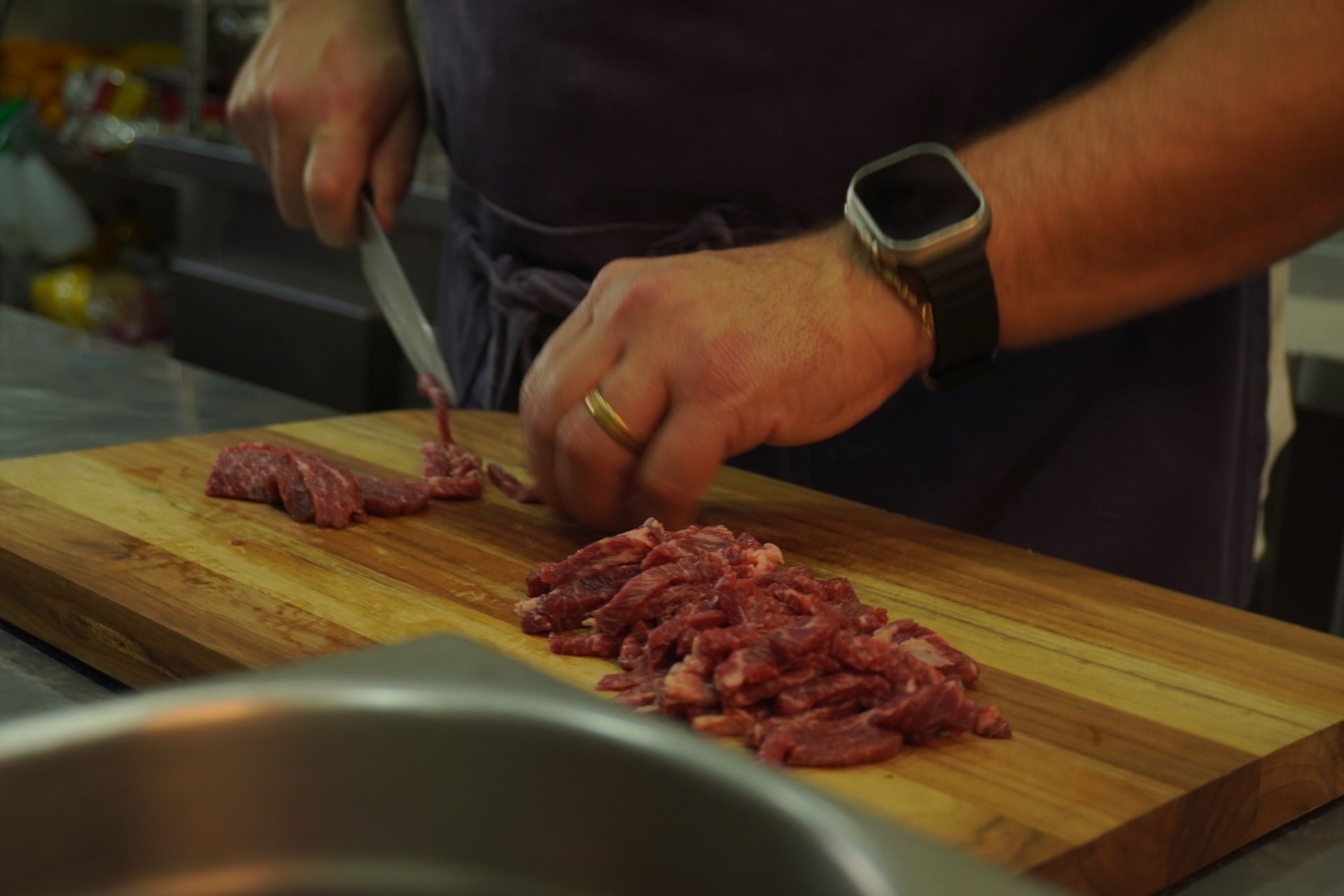 Chef Pancook no preparo